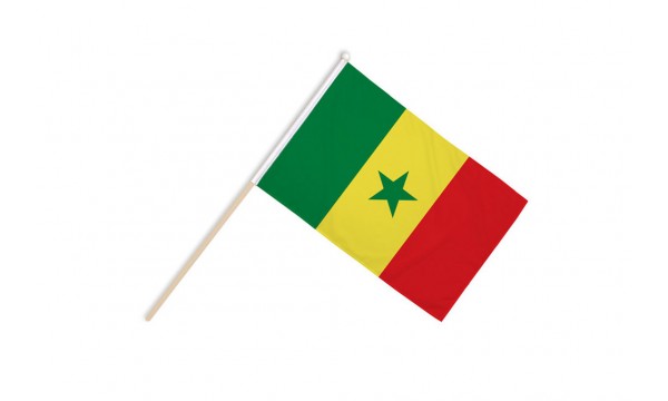 Senegal Hand Flags